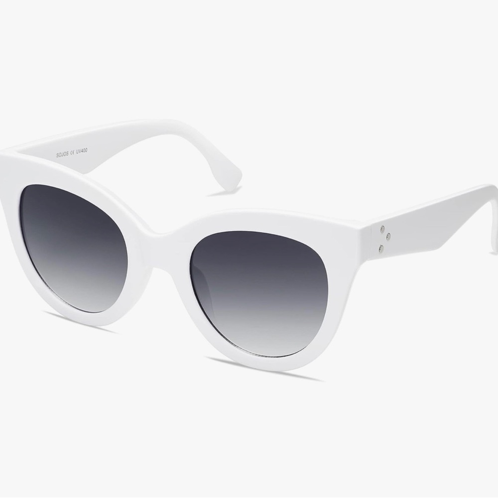 Retro White Sunglasses